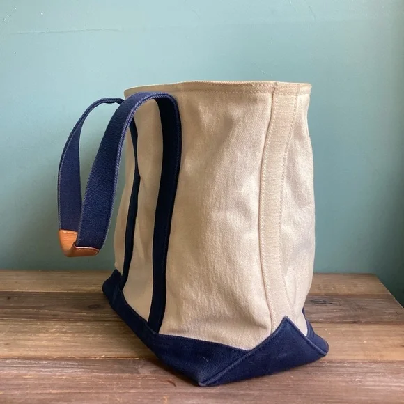 Polo Ralph Lauren Big Pony Canvas and Leather Tote Bag - Picture 5 of 14